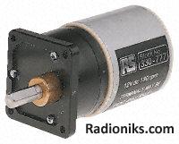 Medium duty 60:1 gear DC motor,68rpm 12V