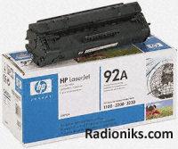 HP C4092A toner for mono printer (No.92A