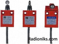 IP65 limit switch with in line roller