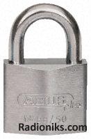 7 disc abus prestige brass padlock,40mm