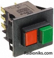 3140 series 3P 2 button thermal CBE,5A