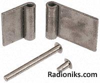 316L s/steel lift-off hinge,50x40x3mm (1 Pack of 2)