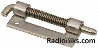 RH 304 s/steel spring hinge,82Lx2.8Tmm (1 Pack of 2)