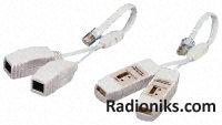 ISDN economiser cable splitter