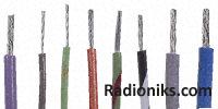 Red/green PVC equipment wire,0.5sq.mm (1 Reel of 100 Metre(s))