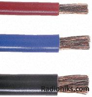 Black flexible switchgear cable,84/0.3mm (1 Reel of 25 Metre(s))