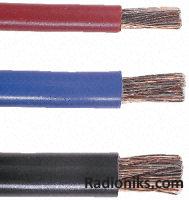 Red flexible switchgear cable,80/0.4mm (1 Reel of 25 Metre(s))