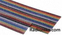 Speedbloc(R) 64 way IDC ribbon cable,30m (1 Box of 30)