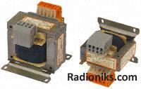 Isolation transformer,63VA 2x0-12V o/p