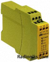 P2HZ X3 2hand safety relay,24Vdc 2NO 1NC