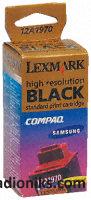 Lexmark 12A1970 black inkjet cartridge