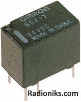 SPCO PCB relay,1A 12Vdc coil 960ohm