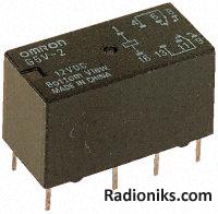 DPCO sub-miniature relay,2A 48Vdc coil