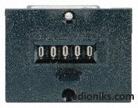 5 digit impulse counter 36 x 48, 230Vac