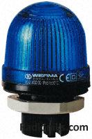 Blue static LED light beacon,24Vdc