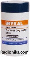 General degreaser wipes,50/tub