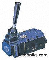G1/4 3/3 lever/lever valve