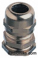 Cable gland, metal, PG21, IP68 (1 Pack of 5)