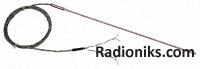 Duplex K insulated thermocouple,3x150mm