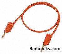 300mm red standard test lead,2mm plug