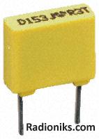 Polyester cap 100V 1nF (1 Pack of 10)