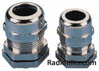 Cable gland, metal, EMC, PG9, IP68