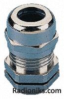 Cable gland, metal, M12, IP68 (1 Pack of 5)