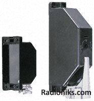 ZIF 60 way rectangular metal backshell