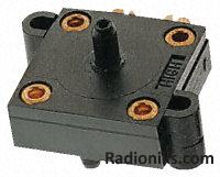 Press switch,0.36-1.8psi 5mm radial port