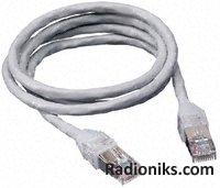 Grey Cat6 FTP patch lead,5m