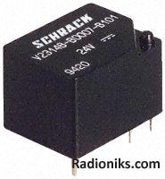 SPCO miniature power relay,5A 12Vdc coil