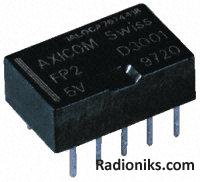 Low profile telecom relay,2A 5Vdc coil