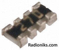 0804 convex chip resistor array,1K