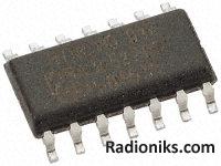 Quad 3 state buffer,74ABT125D SOIC14