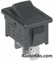 SPDT on-on miniature rockerswitch,10(4)A