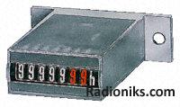 AHK07.00 base mount hour meter,4.5-35Vdc