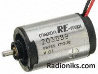 DC motor,18000rpm 6V 1.2W 13mm dia