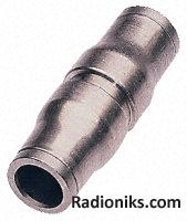 Straight tube-tube connector,6x6mm dia (1 Pack of 5)