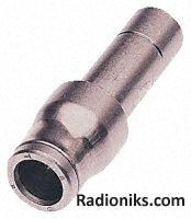 Tube-to-tube reducer push-in fit,4x6mm (1 Pack of 5)