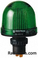 Green static installation LED beacon,24V