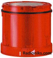 Red static LED stacking beacon,230Vac