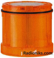 Yellow static filament beacon,12-240Vac