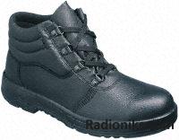 Black chukka boot w/steel midsole,Size 7