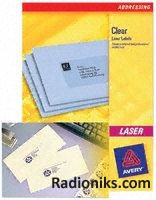 Avery laser mini address label,22x12.7mm (1 Box of 25)