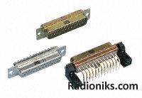 25 way r/a PCB mount D plug