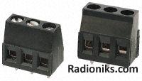 2 way 2.5 low profile terminal block,5mm