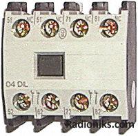 Auxiliary contact module,4NO