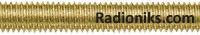 Self colour brass studding,M5 1m L (1 Pack of 2)