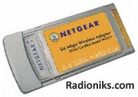 Netgear WG511 wireless PC card,54Mbps