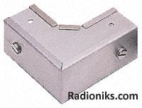 S/steel r/a outside lid fitting,50x50mm